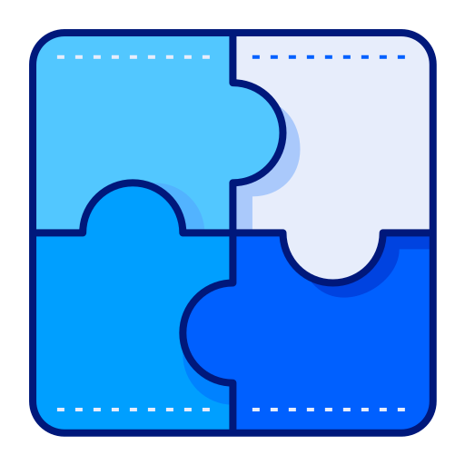 puzzle Generic Blue icona