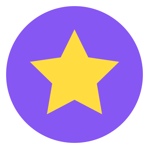 Звезда Generic Flat иконка