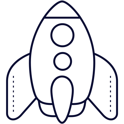 Rockets Generic Detailed Outline icon