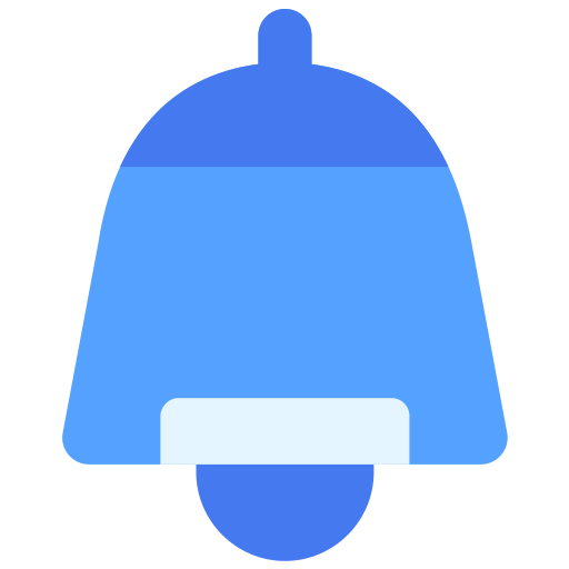 szkolny dzwonek Generic Blue ikona