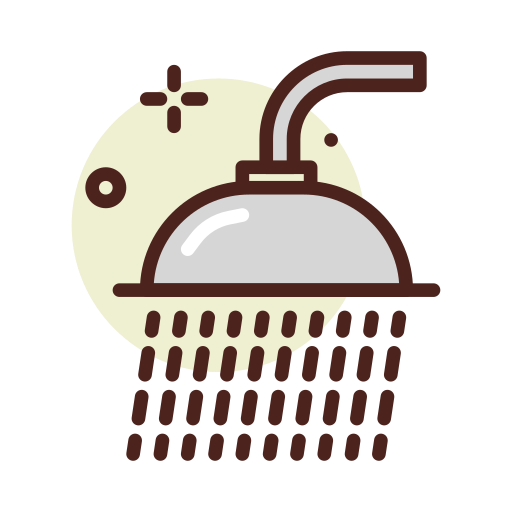Shower Darius Dan Lineal Color icon