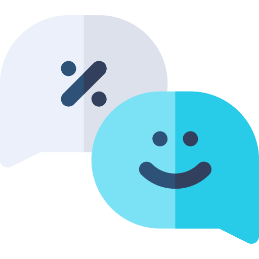 Conversation Basic Rounded Flat icon