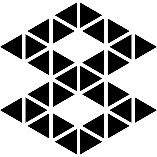 多角形の数字の 8  icon