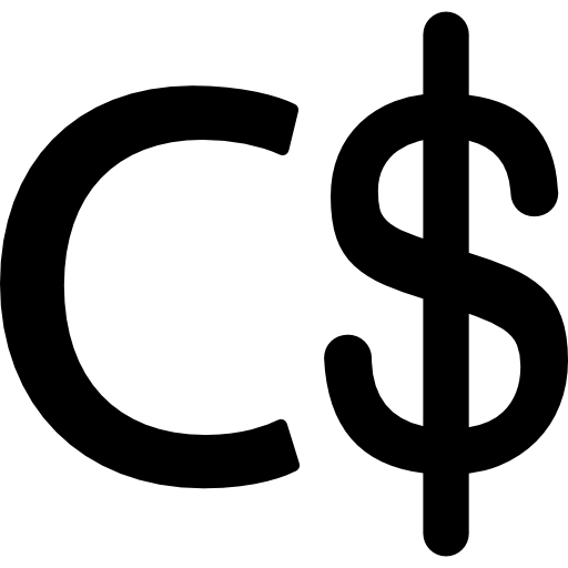 símbolo monetário da nicarágua córdoba  Ícone
