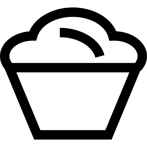 Food bowl outline  icon