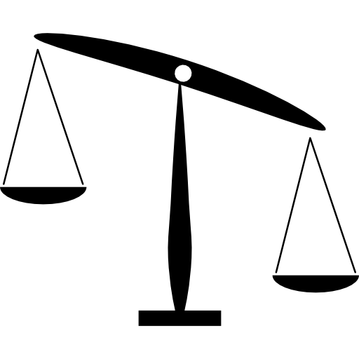 variante de escala de equilibrio  icono