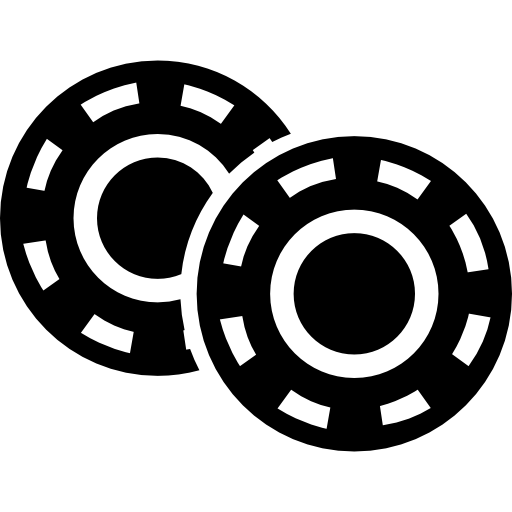 Gambling chips variant  icon