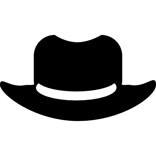 variante de sombrero de vaquero  icono