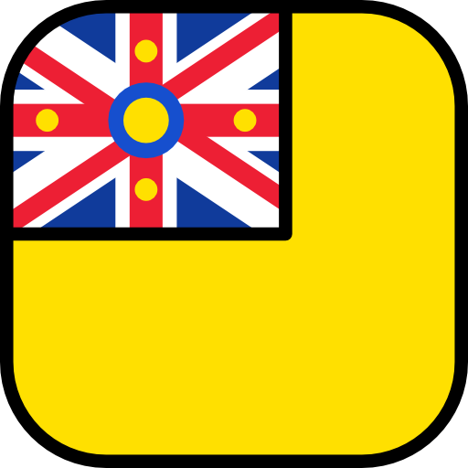 niue Flags Rounded square icon