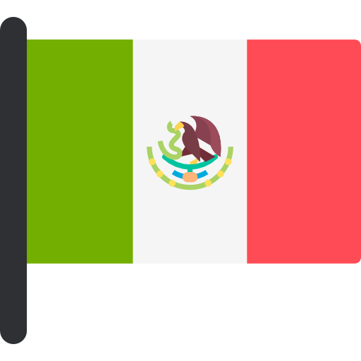 méxico Flags Mast Ícone