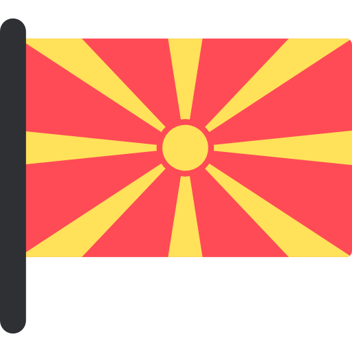 マケドニア共和国 Flags Mast icon