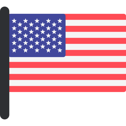 États unis Flags Mast Icône
