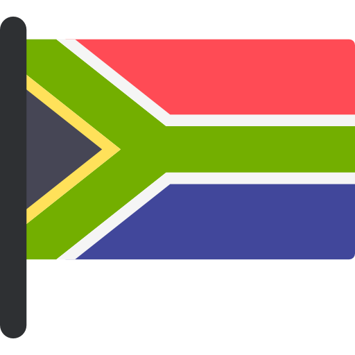 sudáfrica Flags Mast icono