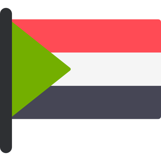 sudan Flags Mast ikona
