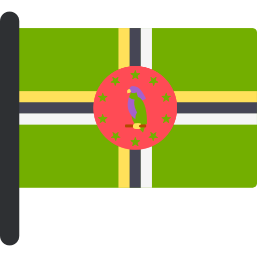 dominica Flags Mast icon