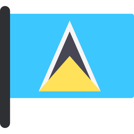 st lucia Flags Mast icon