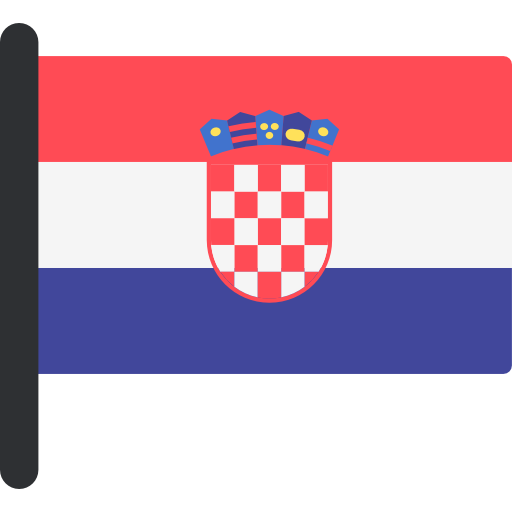 croácia Flags Mast Ícone
