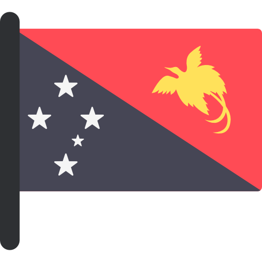 papouasie nouvelle guinée Flags Mast Icône