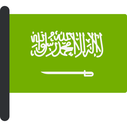 arabia saudita Flags Mast icona