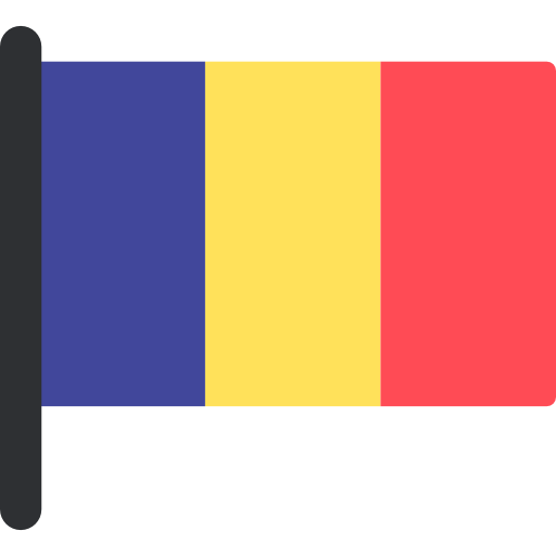roumanie Flags Mast Icône