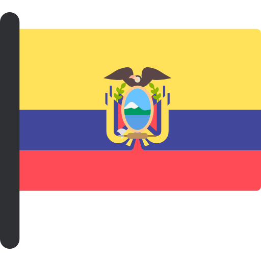 ecuador Flags Mast icoon
