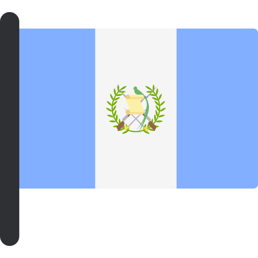 guatemala Flags Mast Icône