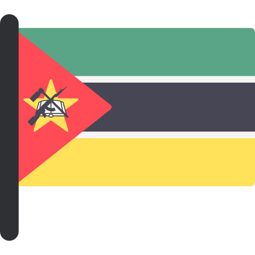 mozambik Flags Mast ikona