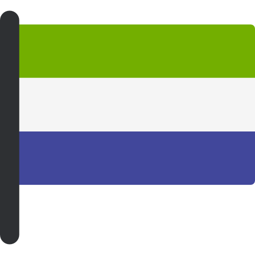 Sierra leone Flags Mast icon