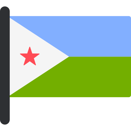 djibouti Flags Mast icono