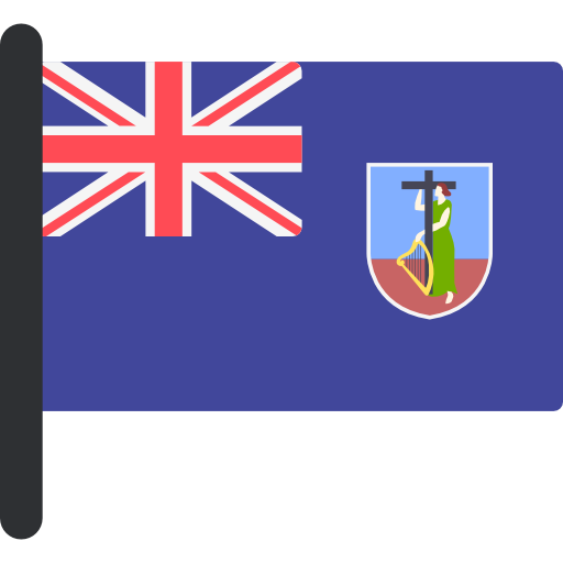 Montserrat Flags Mast icon