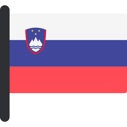 slovenië Flags Mast icoon