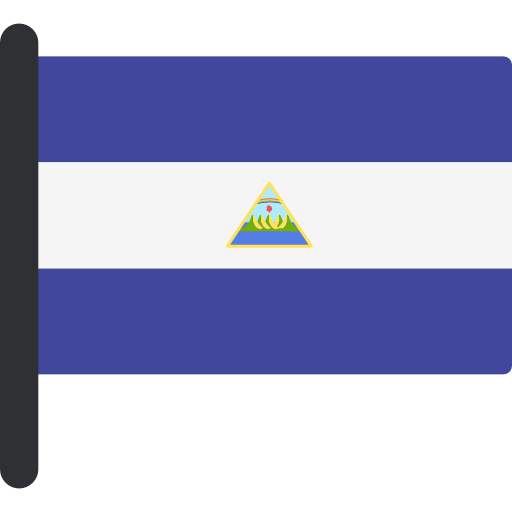 nicaragua Flags Mast Icône