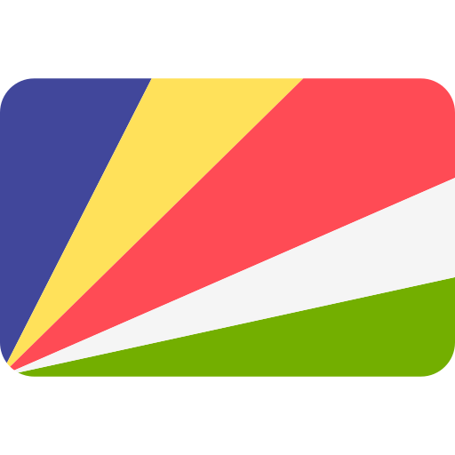 seychellen Flags Rounded rectangle icon