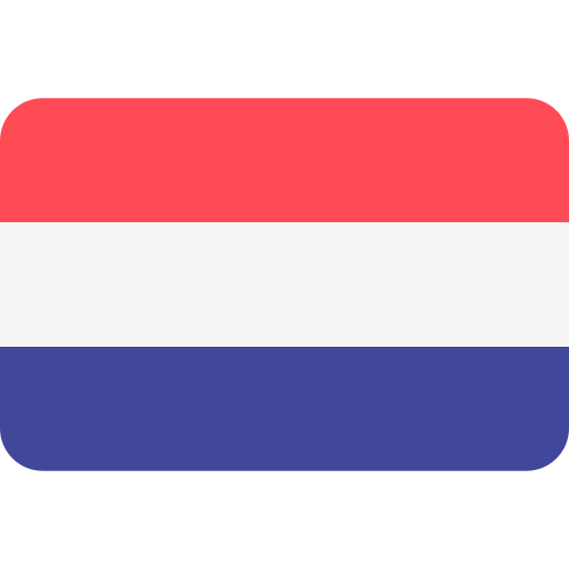 nederland Flags Rounded rectangle icoon