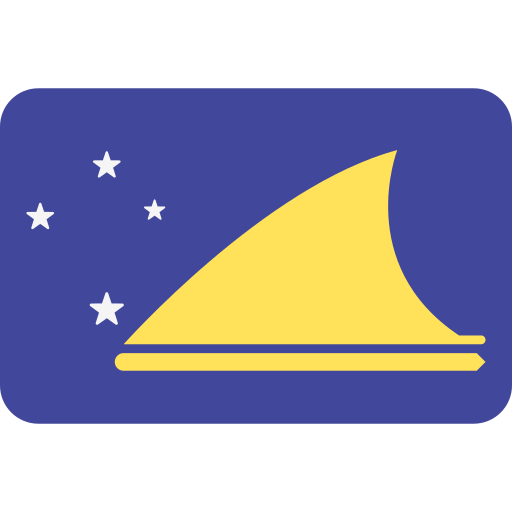 tokelau Flags Rounded rectangle icono