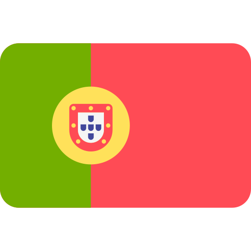 le portugal Flags Rounded rectangle Icône