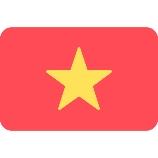 vietnam Flags Rounded rectangle Icône