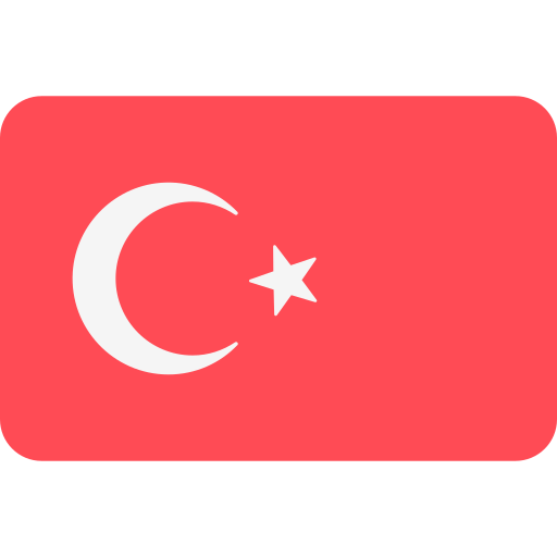 터키 Flags Rounded rectangle icon