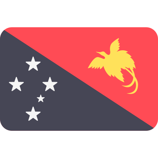 Papua new guinea Flags Rounded rectangle icon