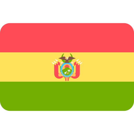 bolivia Flags Rounded rectangle icona