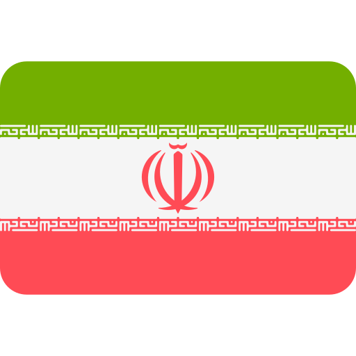 iran Flags Rounded rectangle icono