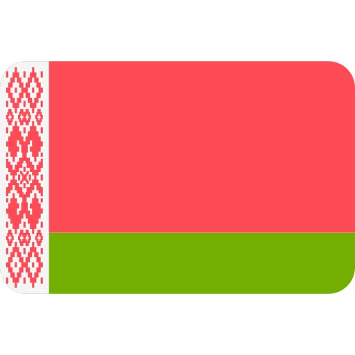 벨라루스 Flags Rounded rectangle icon