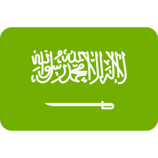 arabie saoudite Flags Rounded rectangle Icône