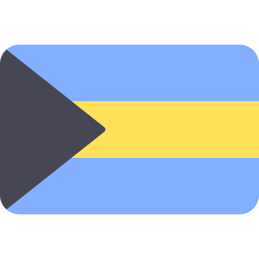 bahamas Flags Rounded rectangle Icône