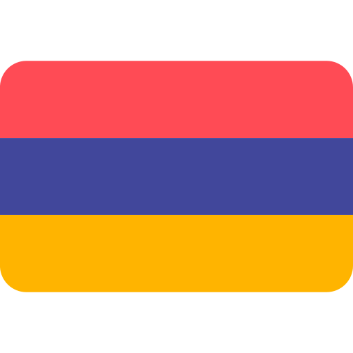 armenië Flags Rounded rectangle icoon