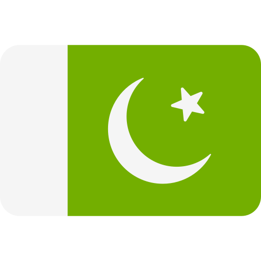 Пакистан Flags Rounded rectangle иконка