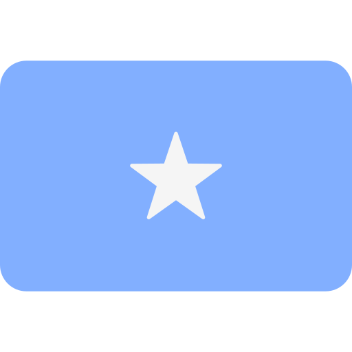 somália Flags Rounded rectangle Ícone