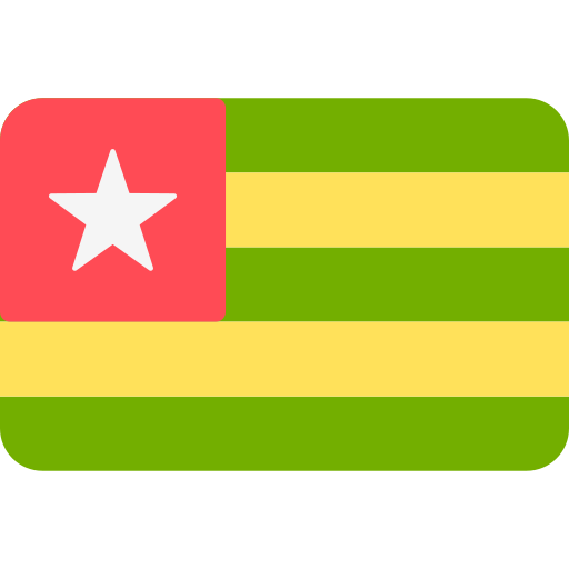 Togo Flags Rounded rectangle icon