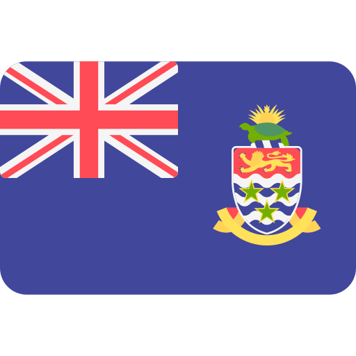 isole cayman Flags Rounded rectangle icona