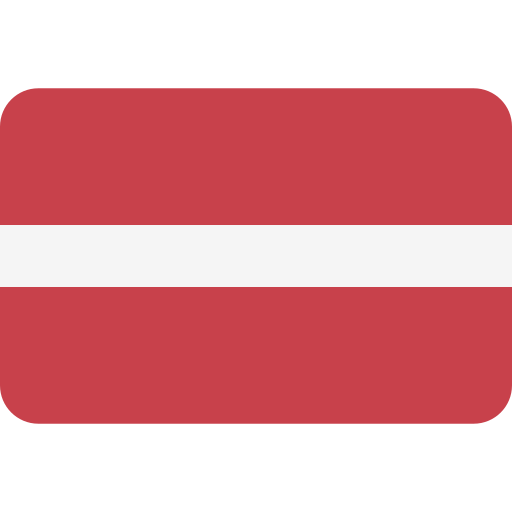 Latvia Flags Rounded rectangle icon
